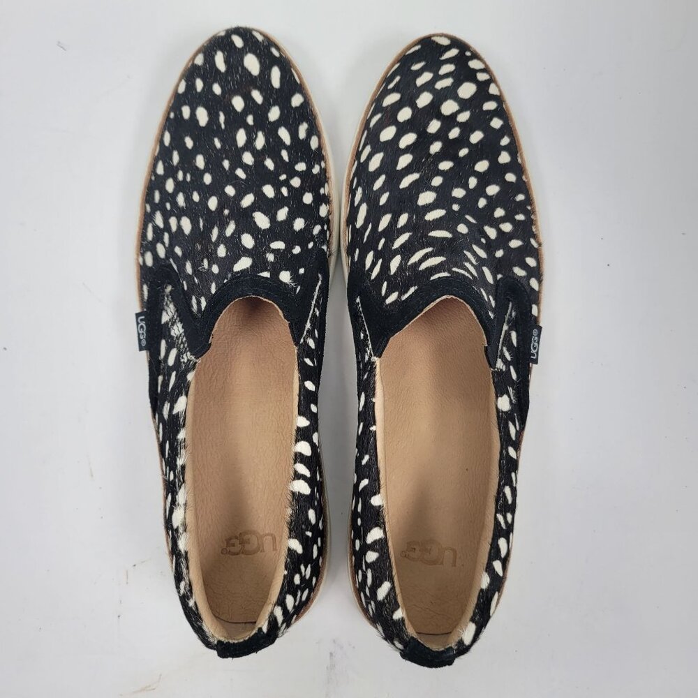 UGG Soleda Women's Exotic Black Slip-On Sneakers S/N1096943 US Size 9 - Picture 7 of 10